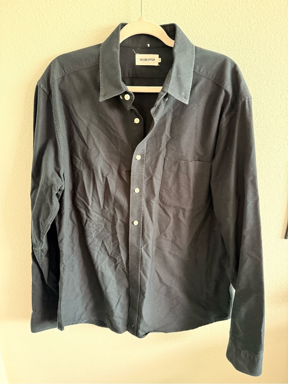 Taylor Stitch The Jack Everyday Oxford - Black - Size 46